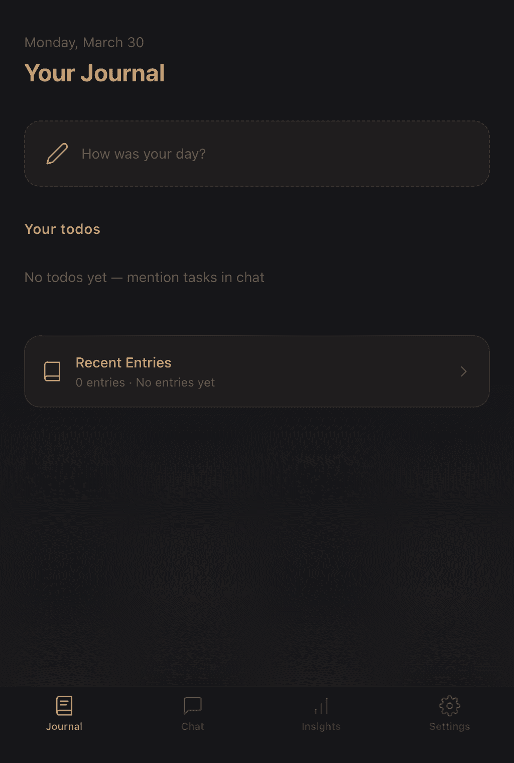 AI Diary screenshot 1 of 3