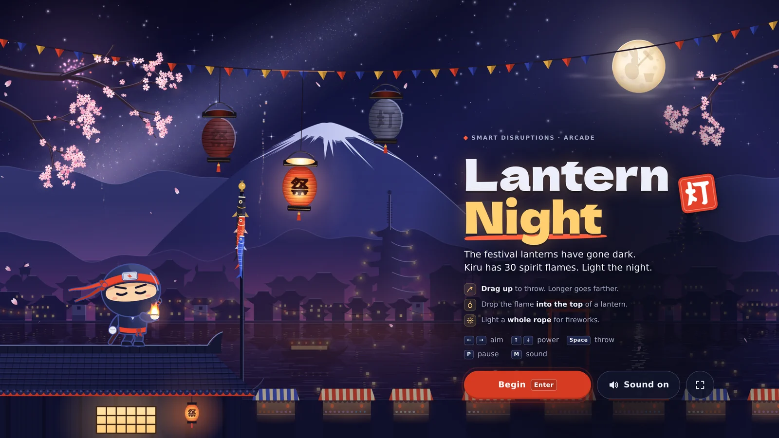 Kiru's Lantern Night screenshot 1 of 3