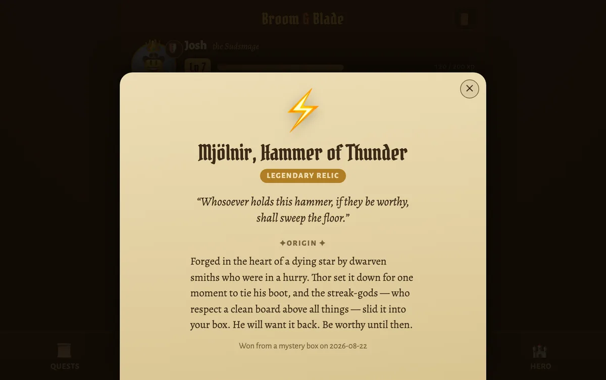 Broom & Blade screenshot
